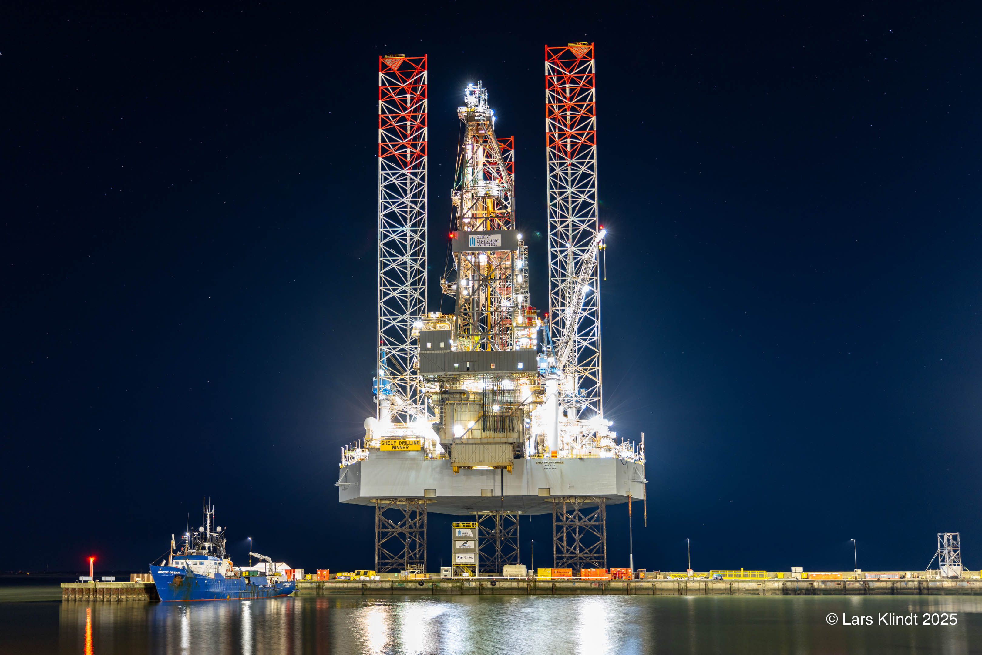 Shelf Drilling Winner Esbjerg Havn