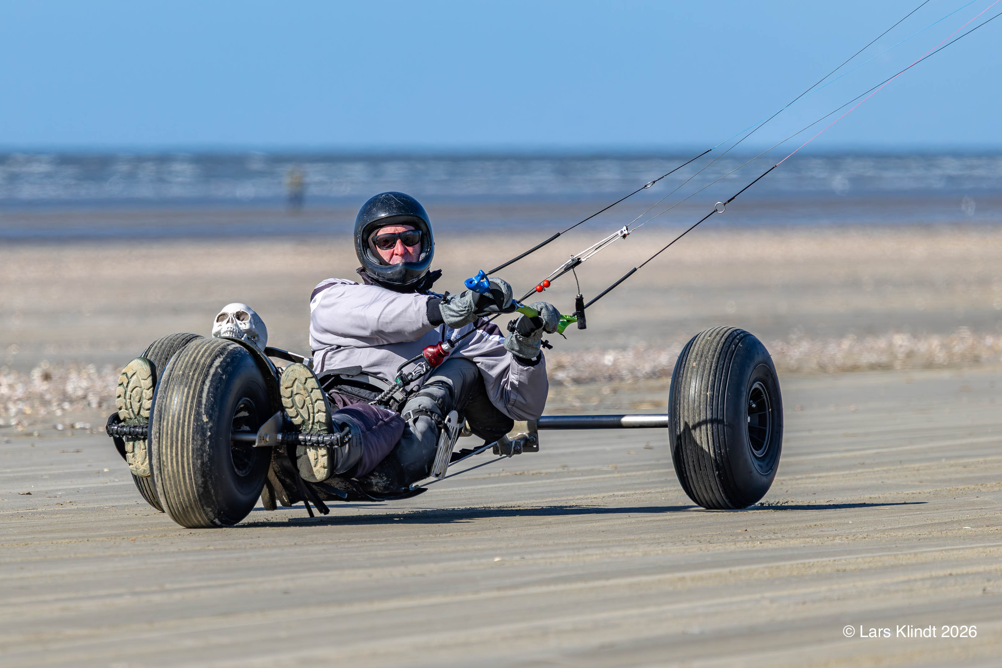 Blokart på Fanø Strand