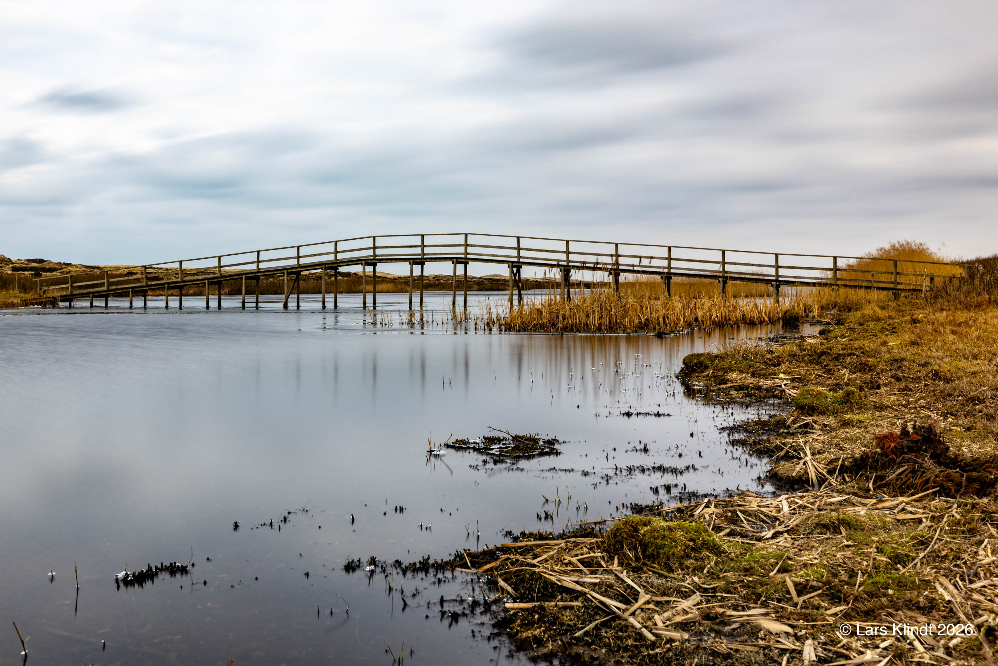 Broen ved  Houstrup Strand
