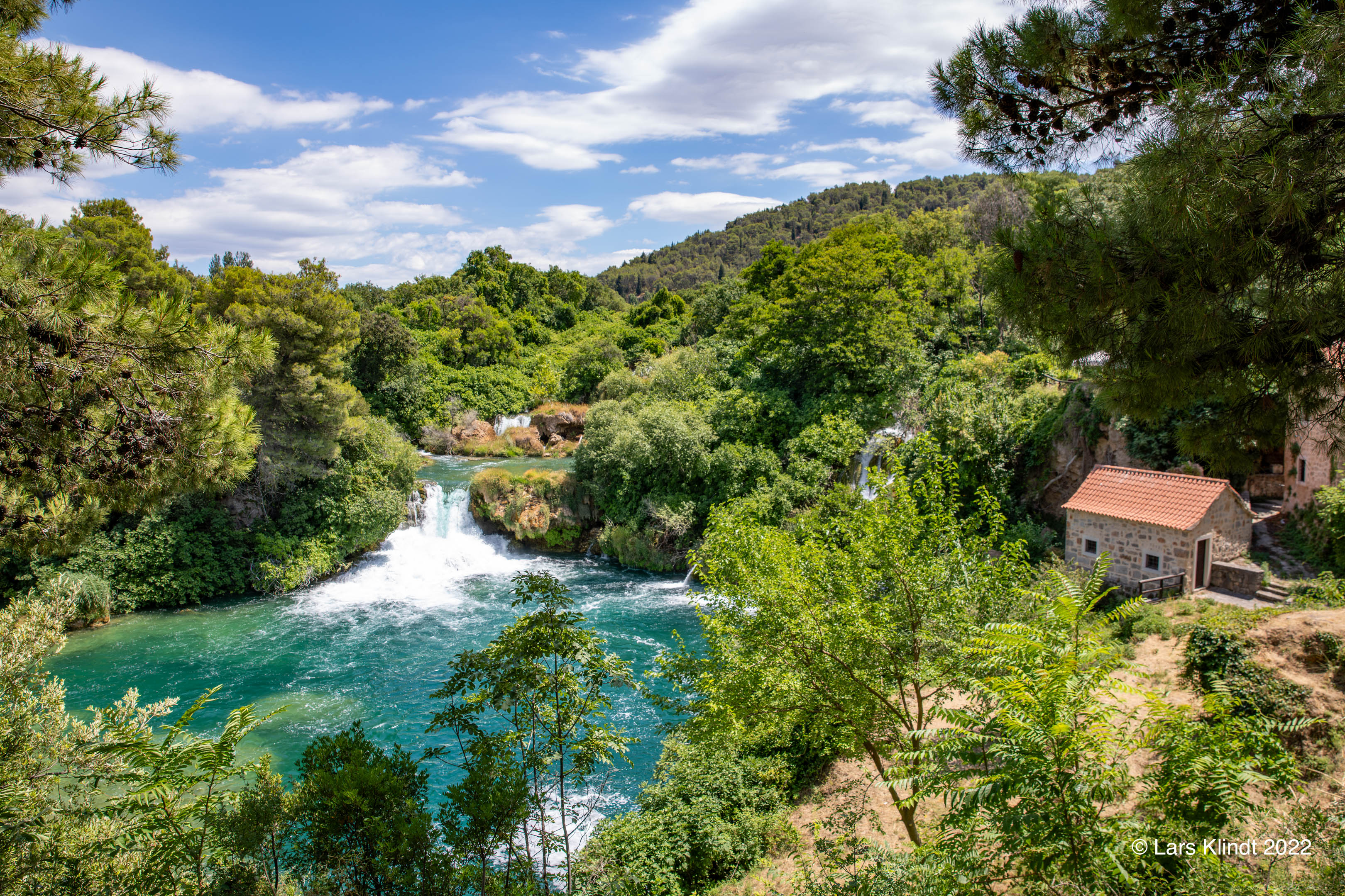 Krka National Park i Kroatien