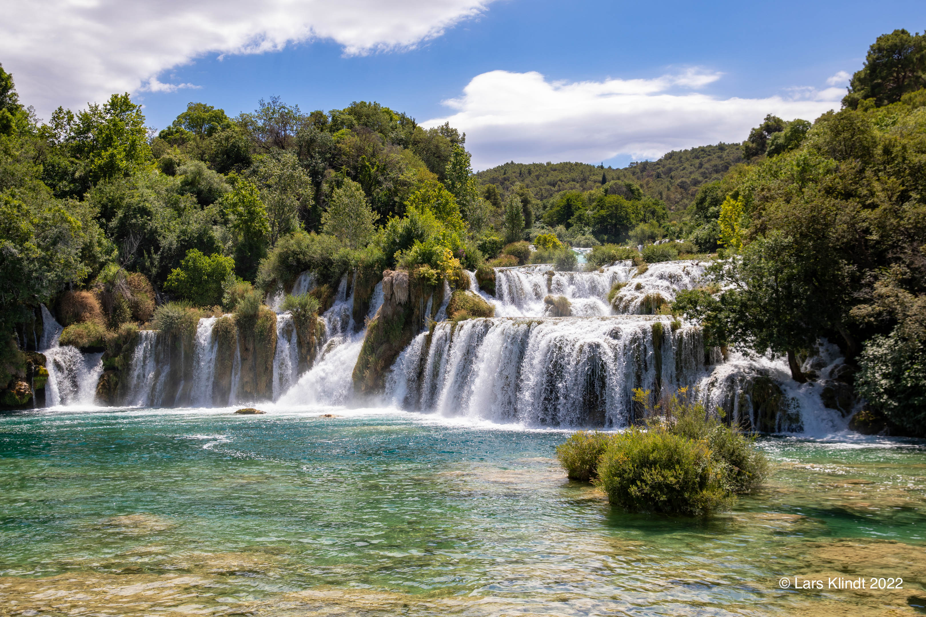 Krka National Park i Kroatien